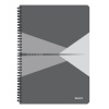 Blok Leitz Office Card A4 90 listov linajkový sivý