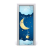 Samolepiace fototapety na dvere noc 75x205