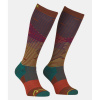 Ortovox All Mountain Long Socks M velikost 39-41 barva clay orange