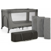 KINDERKRAFT Cestovná postieľka JOY 2 DARK GREY