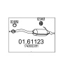 Koncový tlmic výfuku MTS 01.61123 MTS MTS01.61123