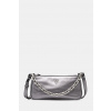 Kožená kabelka Pinko Horizontal 105069.A2O9 strieborná ONE SIZE