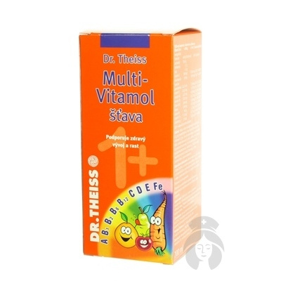 Dr.Theiss Multi-Vitamol sirupová formula 200 ml