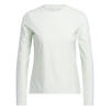 adidas Ultimate365 TWISTKNIT Long Sleeve Shirt Womens Crystal Jade 14 (L)