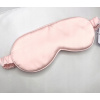 Maska na spanie - Hodvábková priadka z očného pásma 2b27-20 ružová (Očná maska na spanie 100% moruše hodváb ružová)