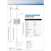Pouličná LED lampa - Lampa Street Lantern Solar Hybrid 30-50WAT (Pouličná LED lampa - Lampa Street Lantern Solar Hybrid 30-50WAT)