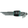 Sada kľúčov Whirlpower® 158-1109, 9 dielna, predĺžená, Torx, ExtraLong