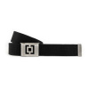 Opasok Horsefeathers Idol Plain black 124 cm 24/25 - Odosielame do 24 hodín