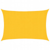 Slnečná plachta, 160 g/m², žltá, 2x