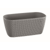 kvetináč truhlík 30cm SPLOFY CASE DSPC300-405U sivý plastový PROSPERPLAST