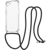 AlzaGuard Luxe Lanyard Case pro iPhone 16e černý AGD-PCL011B