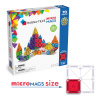 Magna-Tiles Magnetická stavebnica microMAGS Deluxe Set 70 dielov 30x7x31