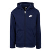 Nike Logo Zip Hoodie Infants Midnight Navy 2 - 3 Years