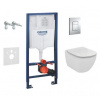 Grohe SET Duofix 38528001 +WCzávesné Ideal Stand.TESI Aquablade +sedSC +ScateCosmo Chróm 38528SET-KU