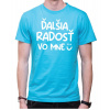 tricko, Farba tyrkysová modrá, Strih/ Variant Pánsky / UNISEX