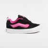 Vans Skate obuv Knu skool leopard pop Čierna