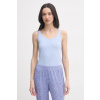 United Colors of Benetton top dámsky bavlnený s elastanom 3ZQM1H291 modrá ONE SIZE