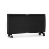 Klarstein Hot Spot Slimcurve Double Wave, konvektor, ohrievač 2 v 1, 2000 W, týždenný časovač, čierny (ACO7-HtSpSlmCrv20B)