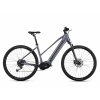 Krosový elektrobicykel CRUSSIS ONE-Cross low 7.10-(518 Wh) Sivá Veľkosť rámu: 16