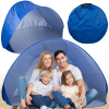 Plážový Verk Group PLÁŽOVÝ STAN 150X100X80 modrý 150 cm x 1 m x 80 cm