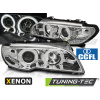 XENON SVETLOMETY ANGEL EYES CCFL CHRÓMOVÉ pre BMW E46 04.03-06 COUPE CABRIO