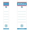 DONAU Štítok chrbtový násuvný pre zakladače 48x153mm biely
