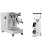 Lelit MaraX3 PL62X3, white + Eureka Atom W 75, white