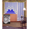Hotová (kusová) žakárová záclona 350 x 180 cm (šírka x výška) – okno