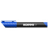 Kores K-Marker XP 1 permanentný popisovač 3-5 mm modrý