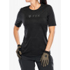 Dámske cyklistické tričko Fox Ranger Tru Dri SS Jersey - black