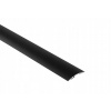 Hliníková prechodová lišta na vyrovnanie výškových rozdielov Effector A65 93 cm čierna
