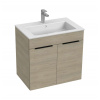 Jika Cube Skrinka s umývadlom 65x43x61 cm, jaseň H4536011765141