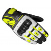 G-CARBON LADY rukavice, SPIDI, dámske (čierna/biela/fluo žltá) M121-117