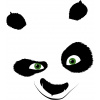 CUKROVÁ TLAČ jedlý obrázok na tortu Cukrová hmota Kung Fu Panda + MENO TEXT