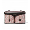 Krásny Viktória Secret Getaway Glam Bag bezfarebná, čierna, ružová (Victoria's Secret Beautician 3in1 Trunk)