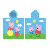 Carbotex Bavlnené pončo 55 x 110 cm Peppa Pig PP223022