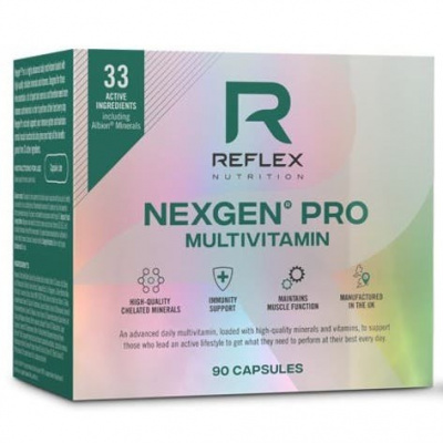 Reflex Nexgen PRO Multivitamín pre športovcov 90 kapsúl