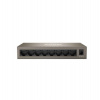Tenda TEG1008M 8-port Gigabit Switch, 8x 10/100/1000 Mb/s, Fanless, MAC 4K, napájanie AC/DC, aj na stenu (75011833)