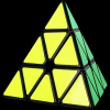 Rubikova kocka - Pyramída - 3x3x3 - Čierna základňa