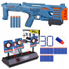 PIŠTOĽ NERF ELITE 2.0 TETRAD QS-4 SADA + ŠTÍT NA 3 TERČE + 30 ŠÍPOK