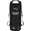 Nils Extreme Černý nepromokavý batoh na kajak Nils Camp NC17108 o objemu 25 l