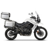 SHAD Kompletná sada hliníkových kufrov SHAD TERRA, 37 litrový vrchný kufor, 36/47 litrový bočné kufre, vrátane montážnej sady a platni SHAD TRIUMPH Tiger 800