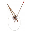 Dizajnové nástenné hodiny Nomon Cris walnut 70cm