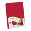Bellatex jersey plachta červená 140x200