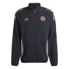 adidas Bayern Munich Anthem Jacket 2025 2026 Adults Black S