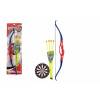 Teddies Luk + 4 šípy s prísavkami plast 57cm na karte