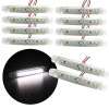 SADA 10x OBRYSOVÉ SVETLO BIELA 9 LED diód OBRYSOVKY 12V 24V