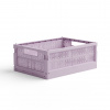 Made Crate Skladacia prepravka Lilac – midi