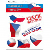 Tetovacie obtlačky Česká republika 7 motívov 2 - farebné