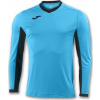 Joma Futbalový dres CHAMPION IV TURQUOISE-BLACK L/S Veľkosť: 6XS/5XS